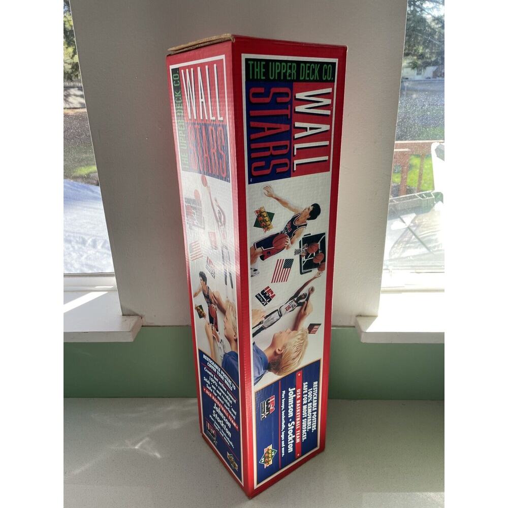 Upper Deck 1992 Wall Stars: USA Basketball Dream Team “Johnson & Stockton” NEW